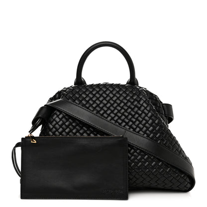 Bottega Veneta Nappa Intrecciato Medium Padded The Handle Tote Black 1 of 11