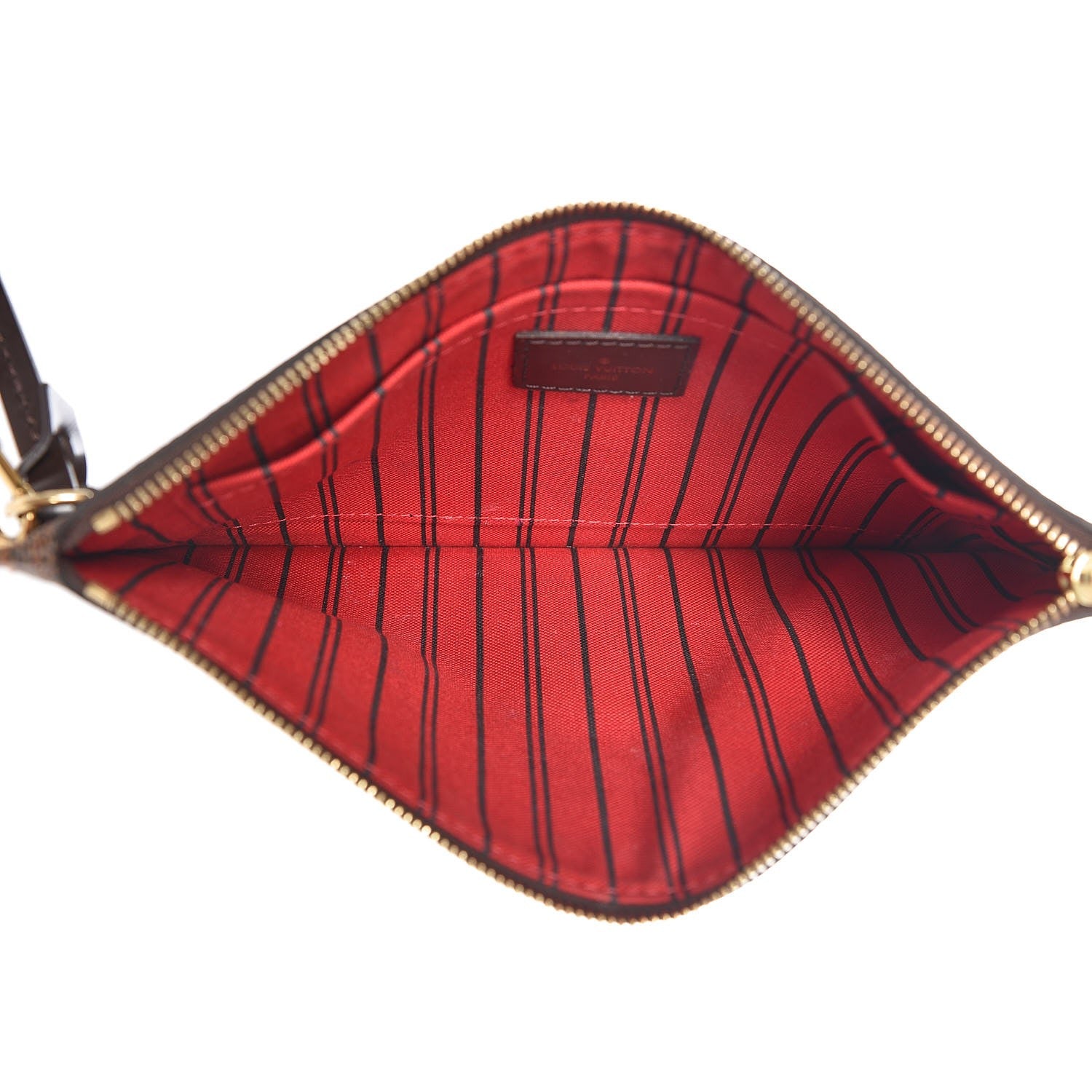 Louis Vuitton Damier Ebene Neverfull MM GM Pochette 5 of 9