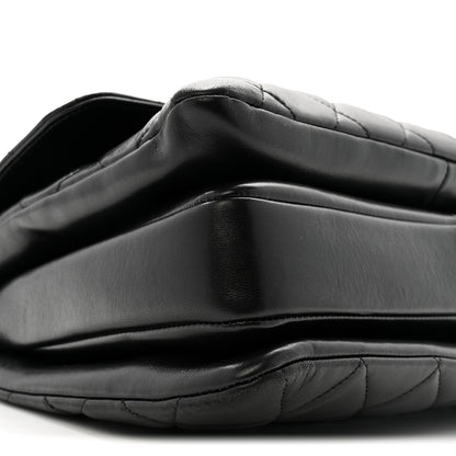 Chanel Lambskin Quilted Medium Trendy CC Flap Dual Handle Bag Black 10 of 14