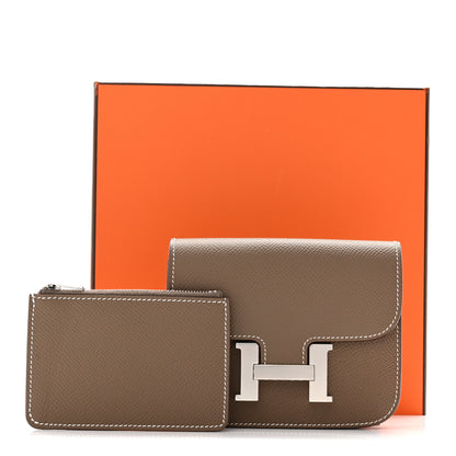 Hermes Epsom Constance Slim Wallet Etoupe 9 of 9