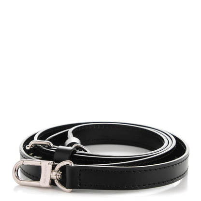 Louis Vuitton Calfskin Shoulder Strap Black 1 of 4