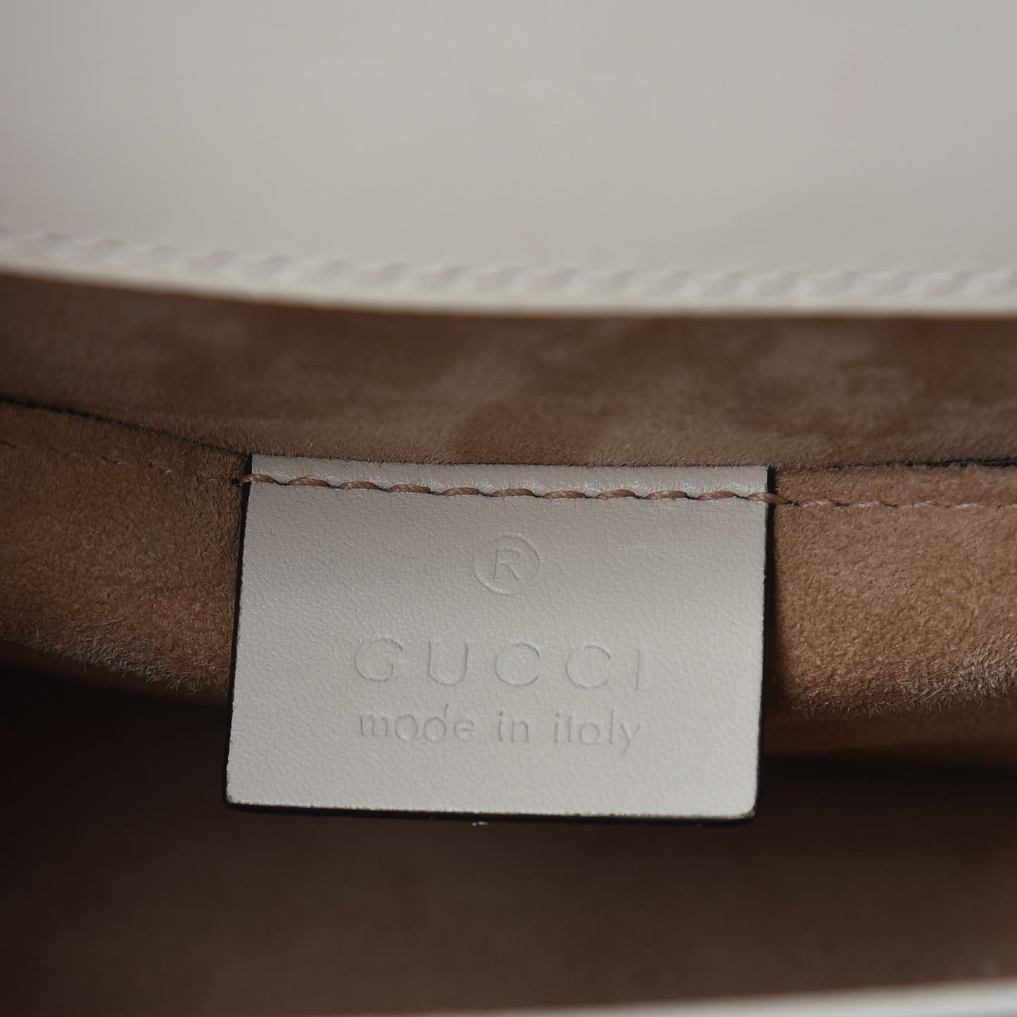 Calfskin Mini Sylvie Chain Shoulder Bag White