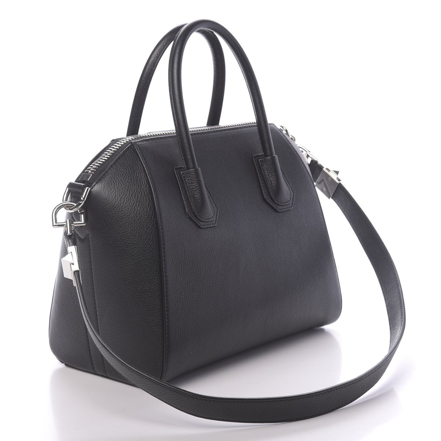 Sugar Goatskin Small Antigona Black