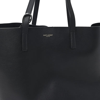 Saint Laurent Calfskin Large Shopping Tote Black 9 of 11