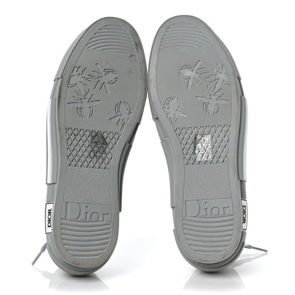 Christian Dior Technical Canvas Oblique Mens B23 Low Top Sneaker 43 43 White Grey 5 of 10