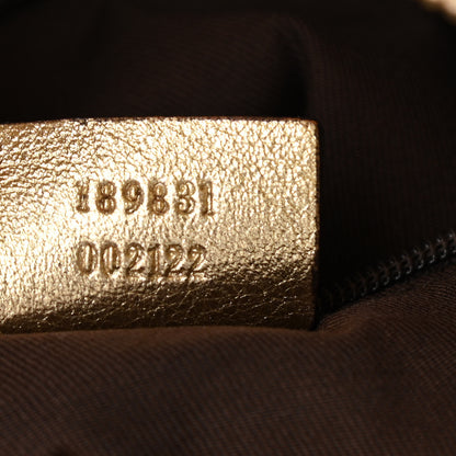 Gucci Metallic Monogram D Gold Tote Gold 7 of 15