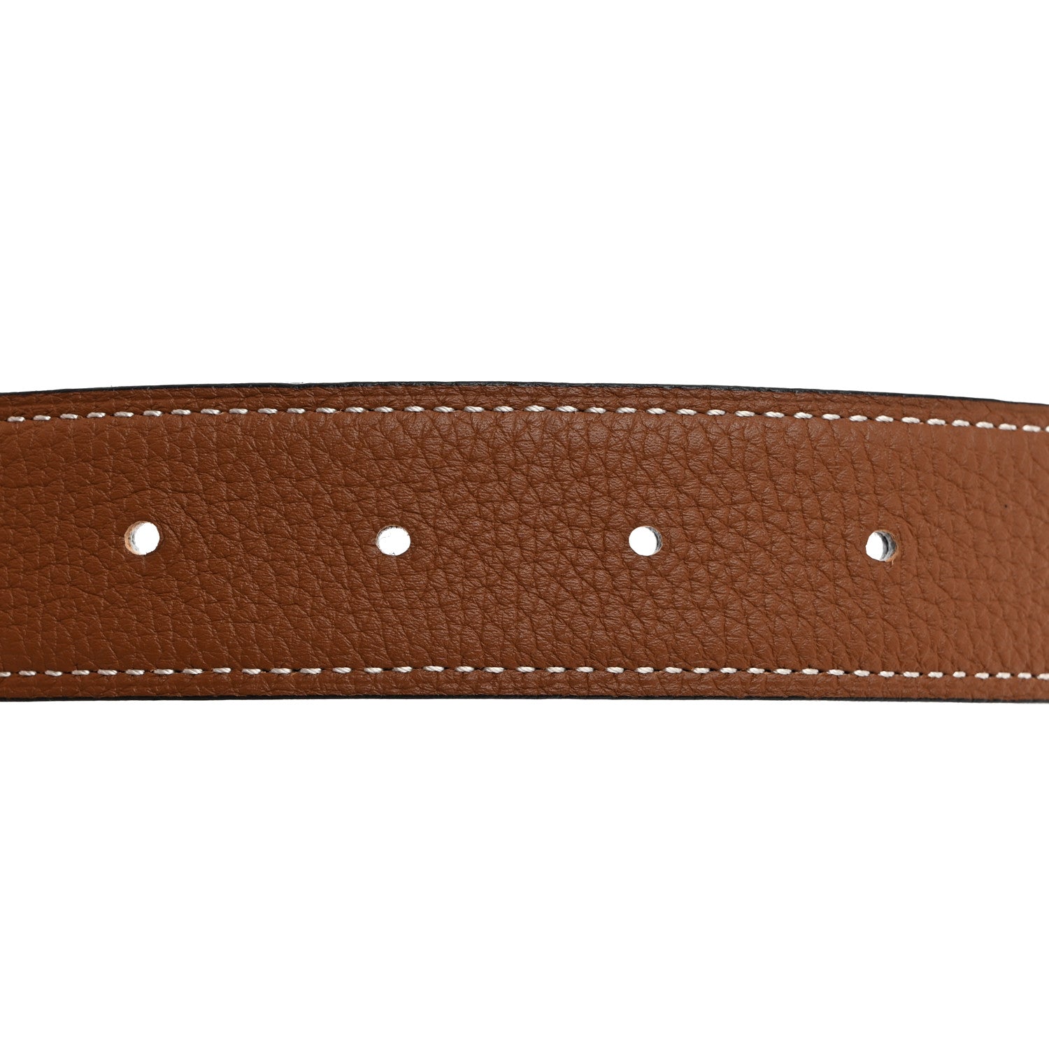 Hermes Box Togo 32mm Martelee H Belt 80 32 Black Gold 7 of 9