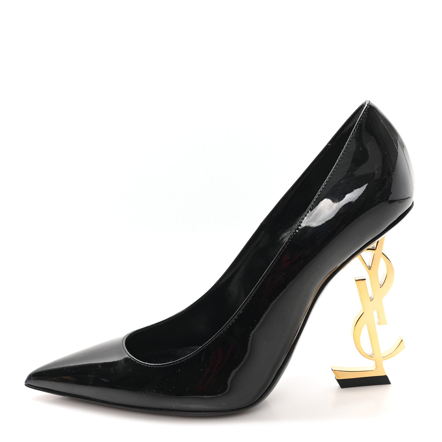 Patent Opyum 110 Pumps 36.5 Black Gold