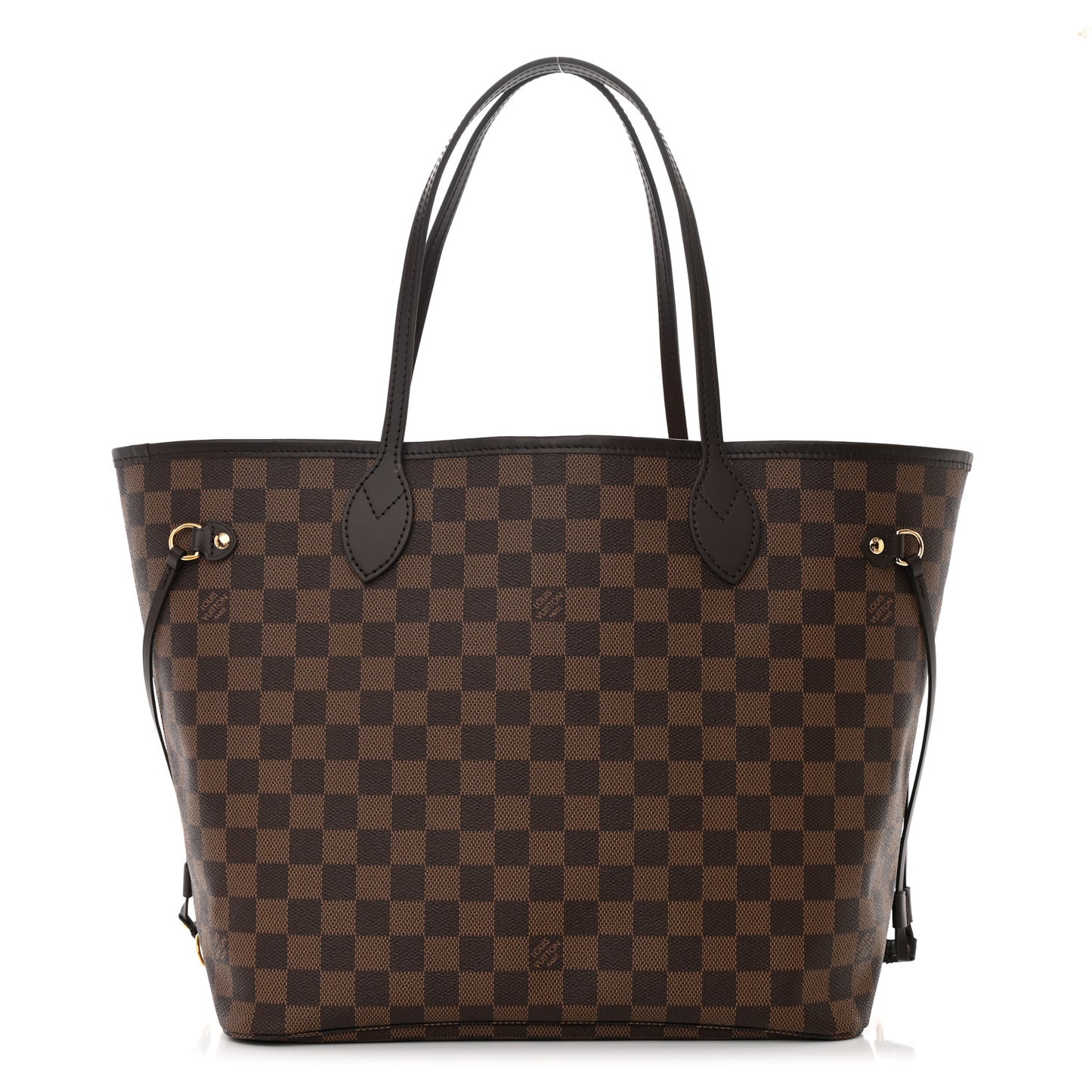Damier Ebene Neo Neverfull MM Rose Ballerine