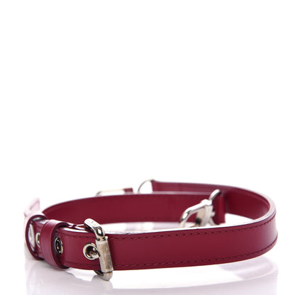 Louis Vuitton Calfskin 16mm Adjustable Shoulder Strap Fuchsia 2 of 3