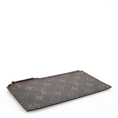 Louis Vuitton Monogram Felicie Chain Wallet Zippered Insert Fuchsia 4 of 6