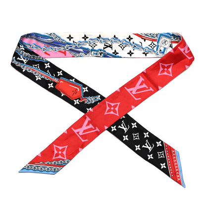 Louis Vuitton Silk Ultimate Monogram BB Bandeau Red 1 of 5