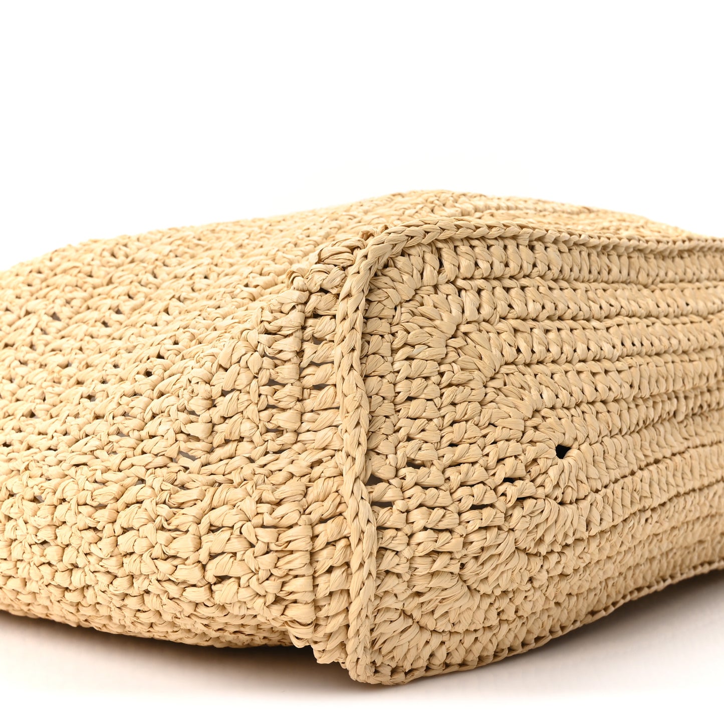 Raffia Rive Gauche Tote Natural