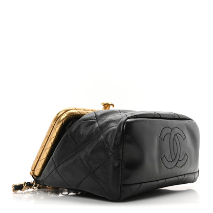 Chanel Lambskin Quilted My Crush Bag Black 4 of 10