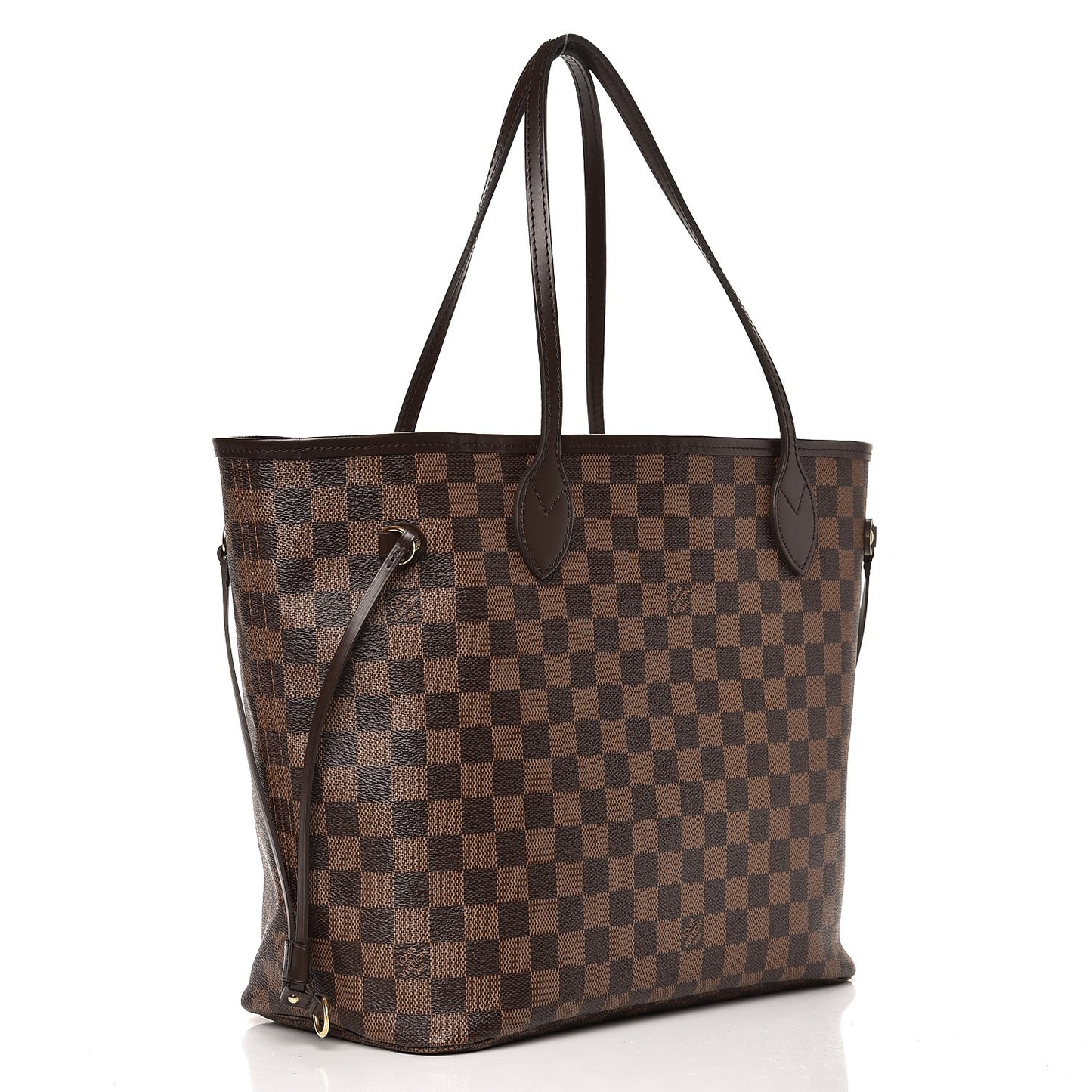 Damier Ebene Neo Neverfull MM Rose Ballerine