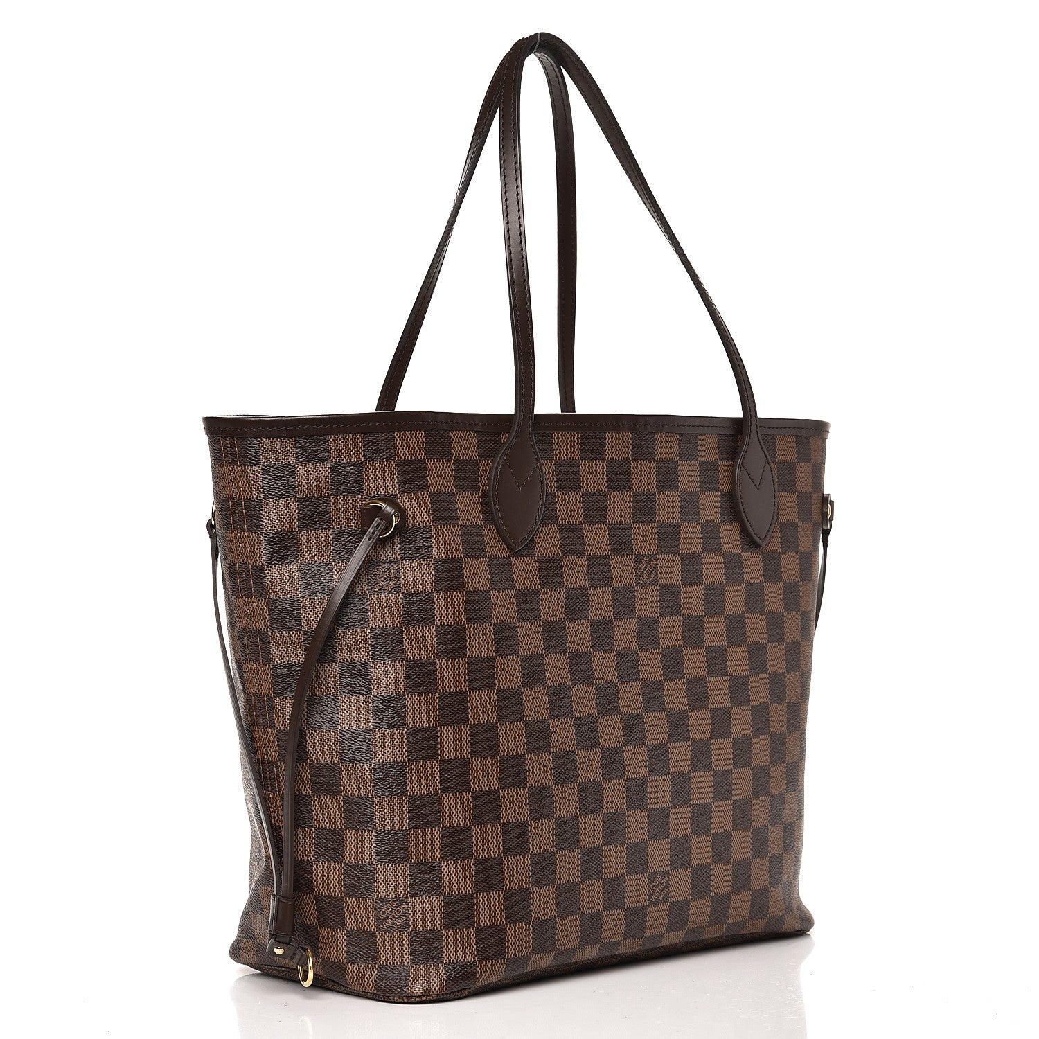 Louis Vuitton Damier Ebene Neo Neverfull MM Rose Ballerine 3 of 10