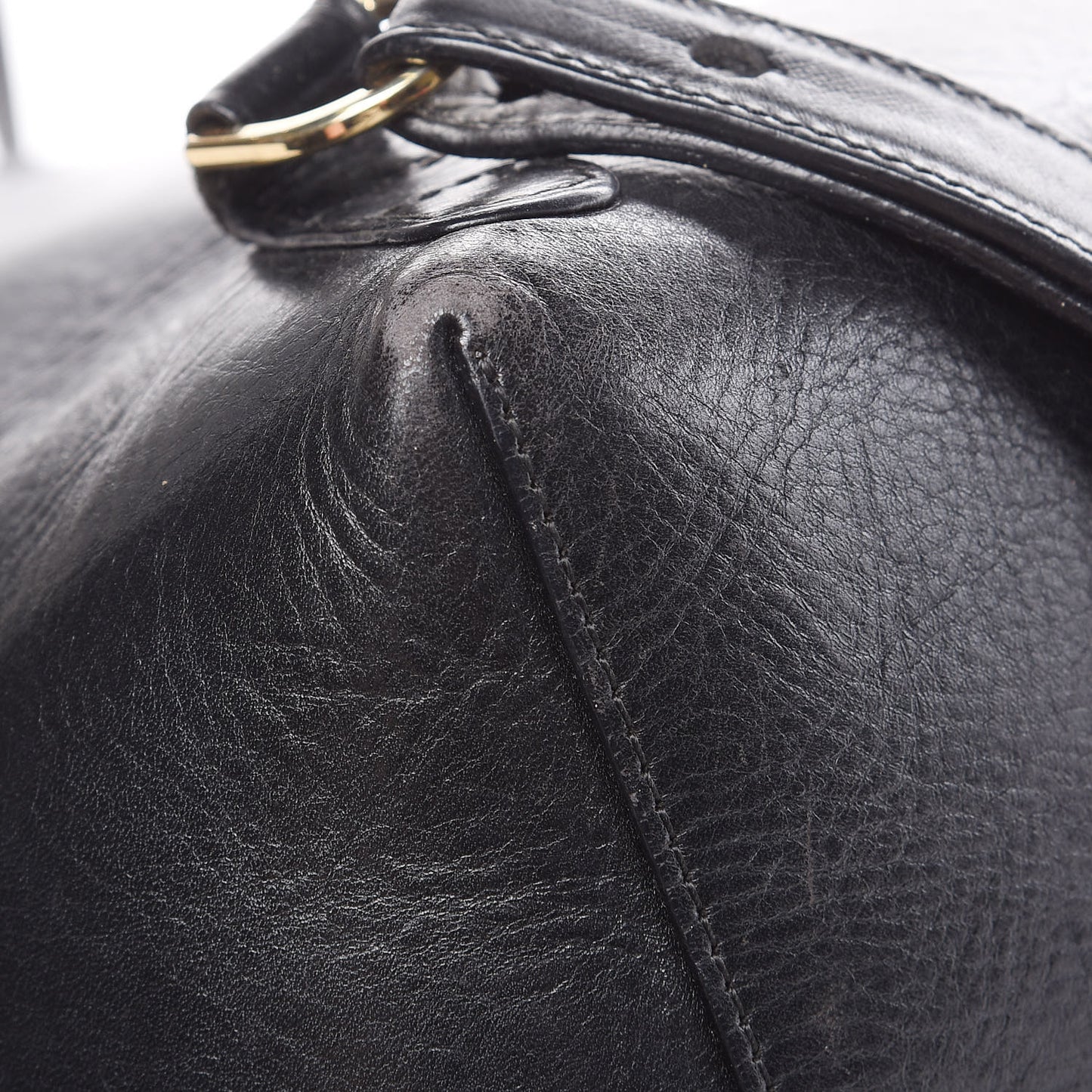 Vegetable Tanned Calfskin Backpack Black
