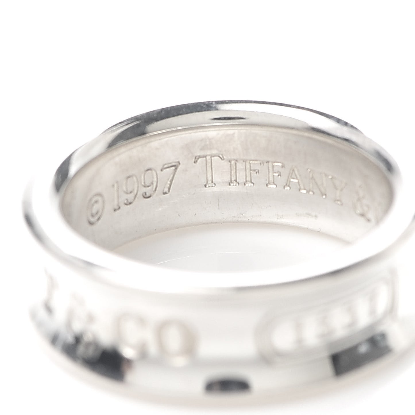 Sterling Silver 1837 Band Ring 49 5