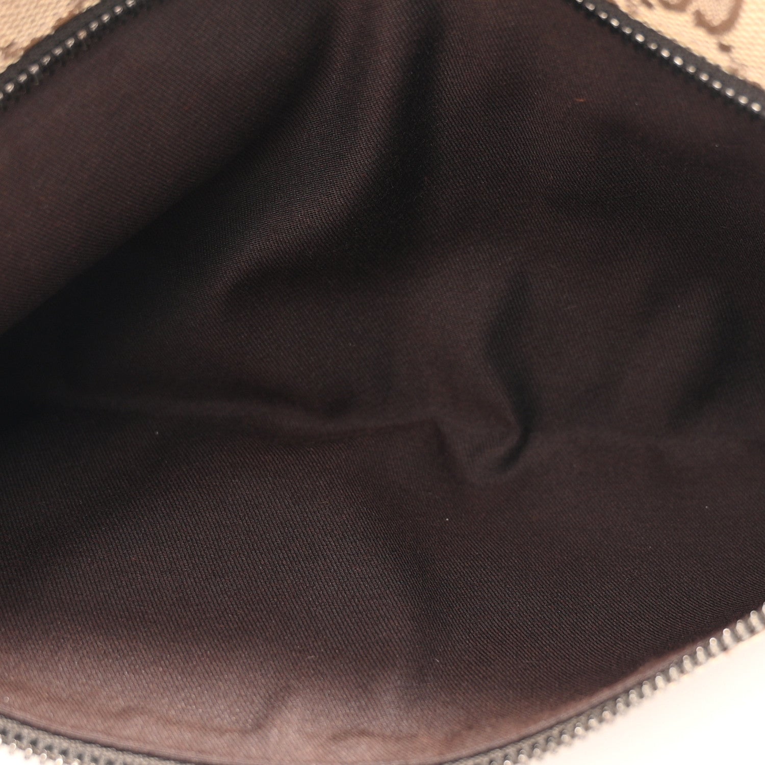 Gucci GG Monogram Double Pocket Belt Bag Dark Brown 5 of 10