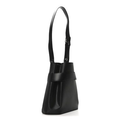 Louis Vuitton Epi Sac D'epaule Black 3 of 9