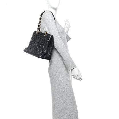 Chanel Caviar Quilted Grand Shopping Tote GST Black 2 of 14