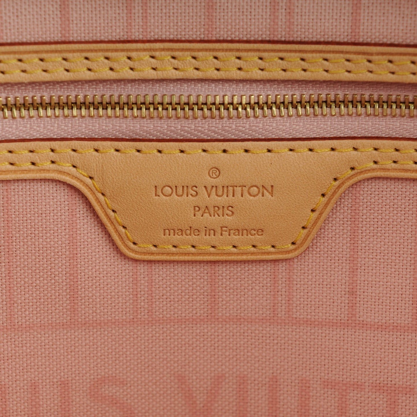 Damier Azur Neo Neverfull MM Rose Ballerine