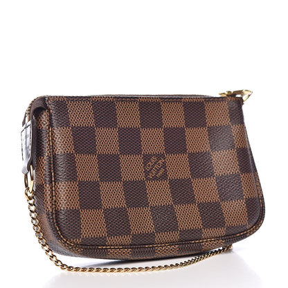 Louis Vuitton Damier Ebene Mini Pochette Accessories 3 of 8
