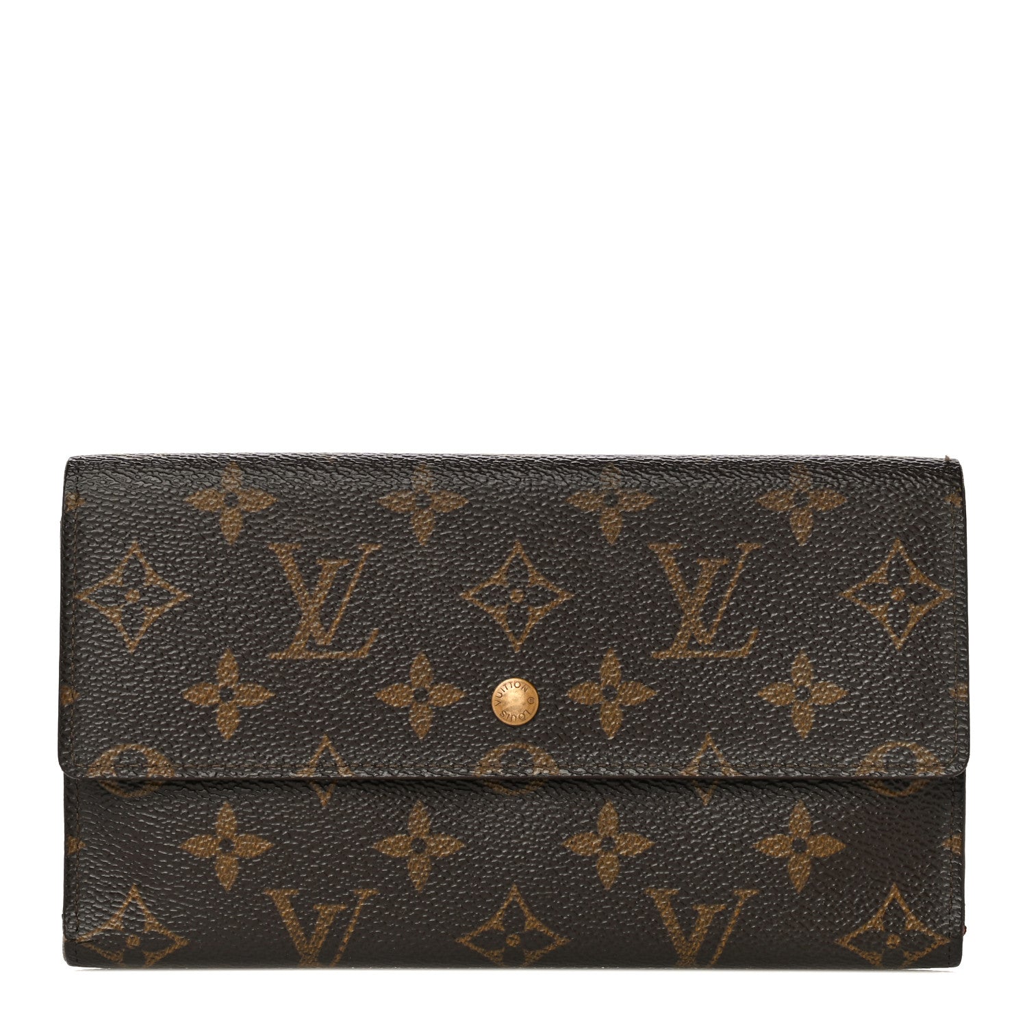 Louis Vuitton Monogram Porte Tresor International Wallet 1 of 15