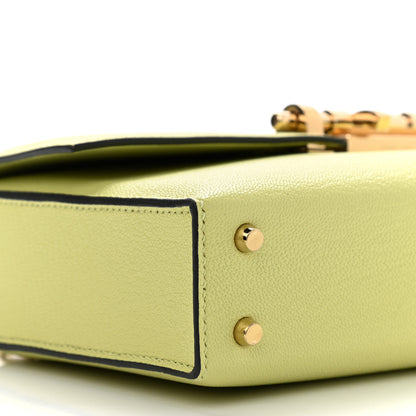 Hermes Chevre Mysore Mini Verrou Chaine Bag Jaune Bourgeon 8 of 12