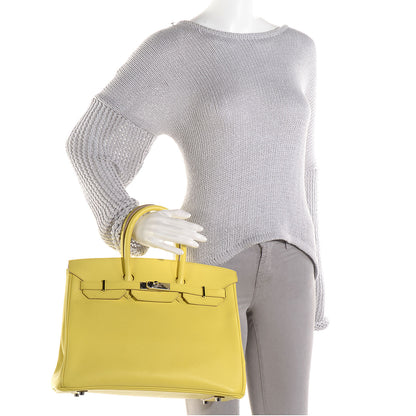 Hermes Epsom Birkin 35 Soufre Sulfur 2 of 23