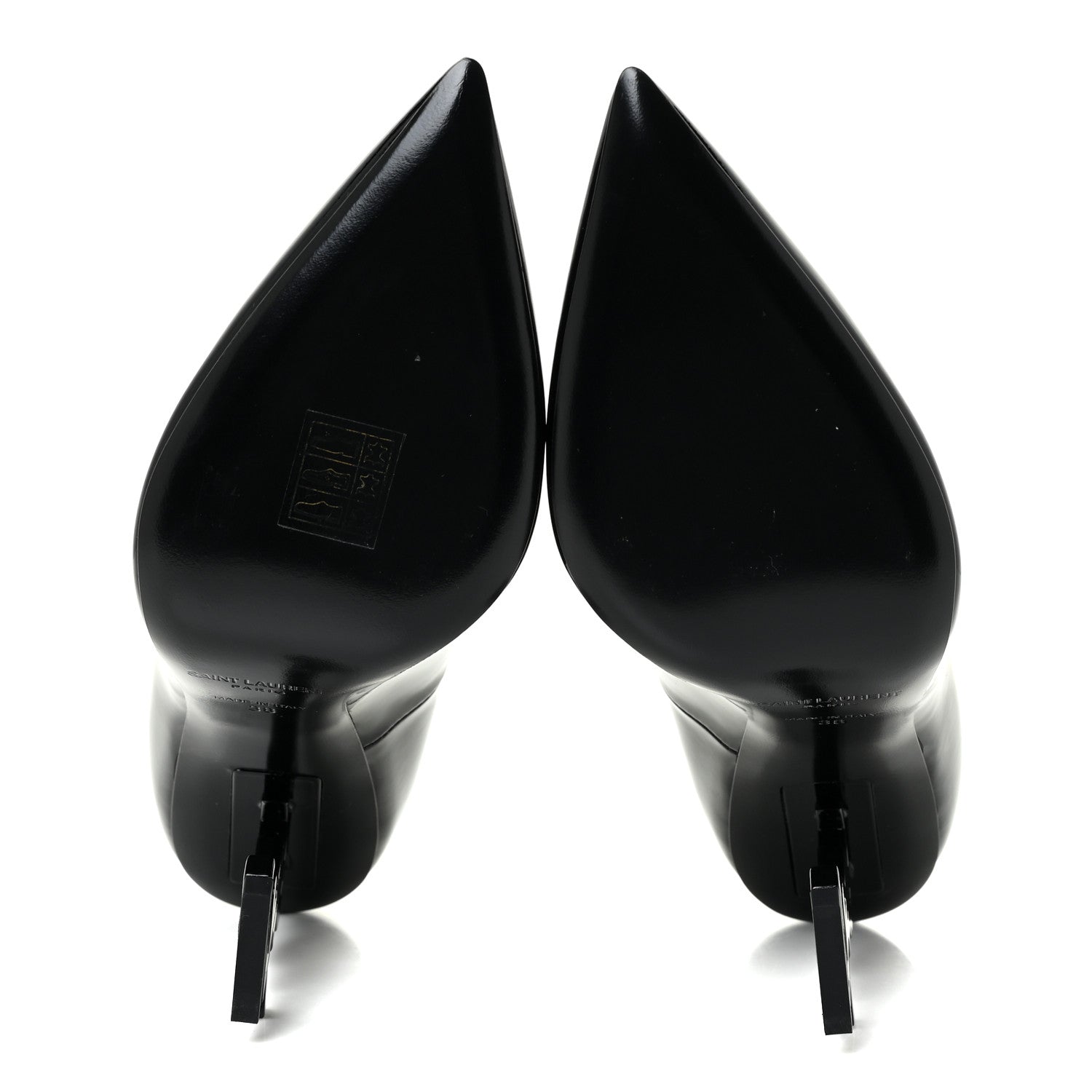 Saint Laurent Patent Opyum 110 Pumps 38 Black 5 of 16