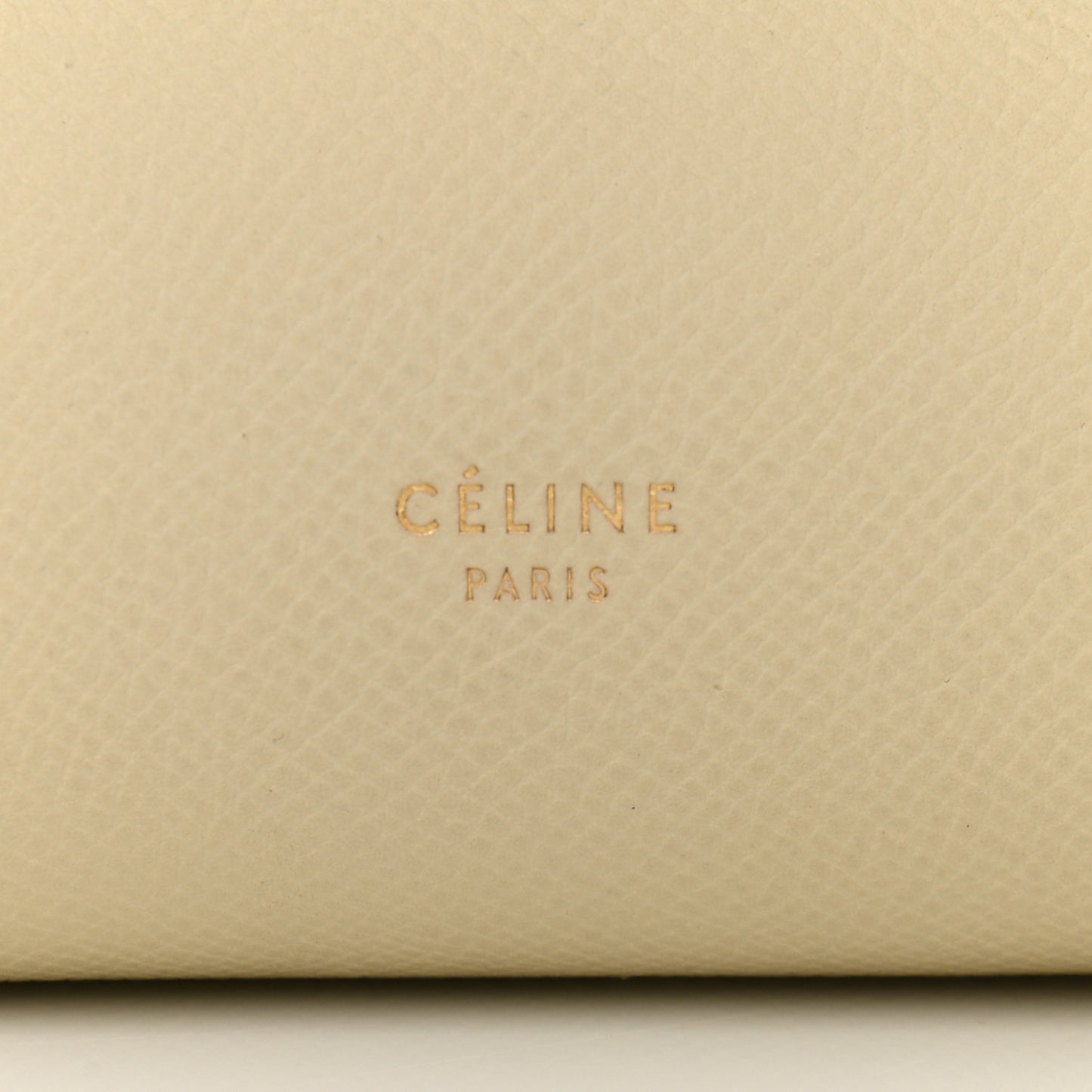 Grained Calfskin Nano Belt Bag Chalk