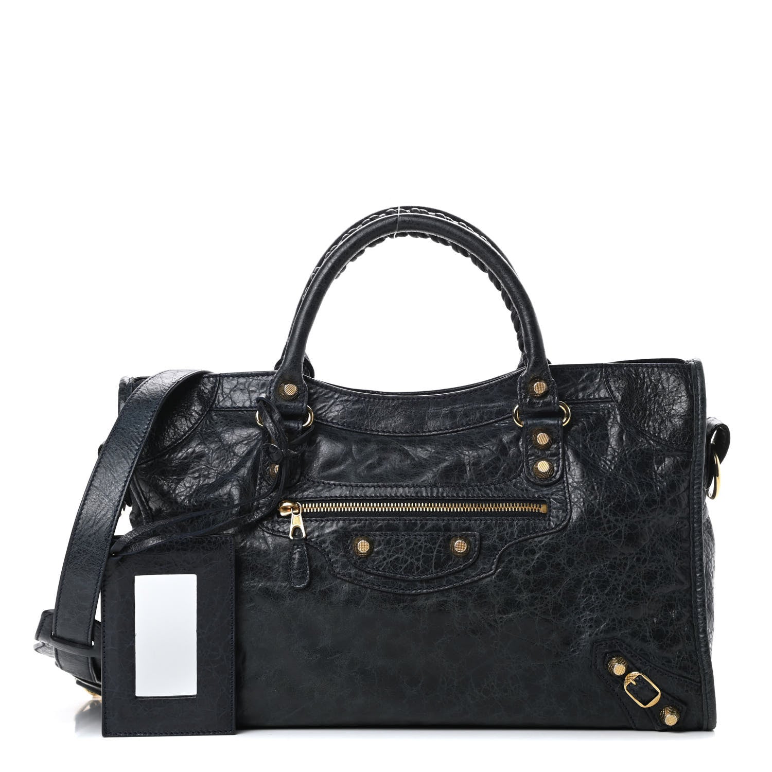 Balenciaga Agneau Giant 12 Gold Hardware City Bleu Obscur 1 of 11