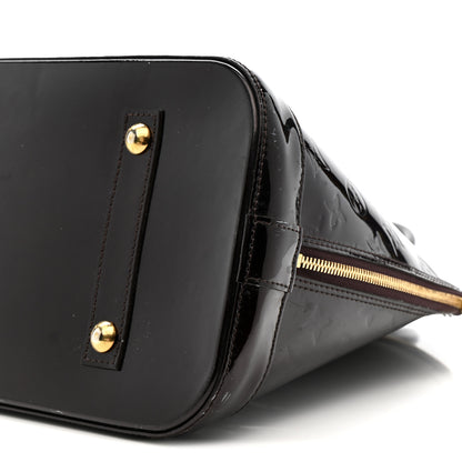 Louis Vuitton Vernis Alma GM Amarante 9 of 13