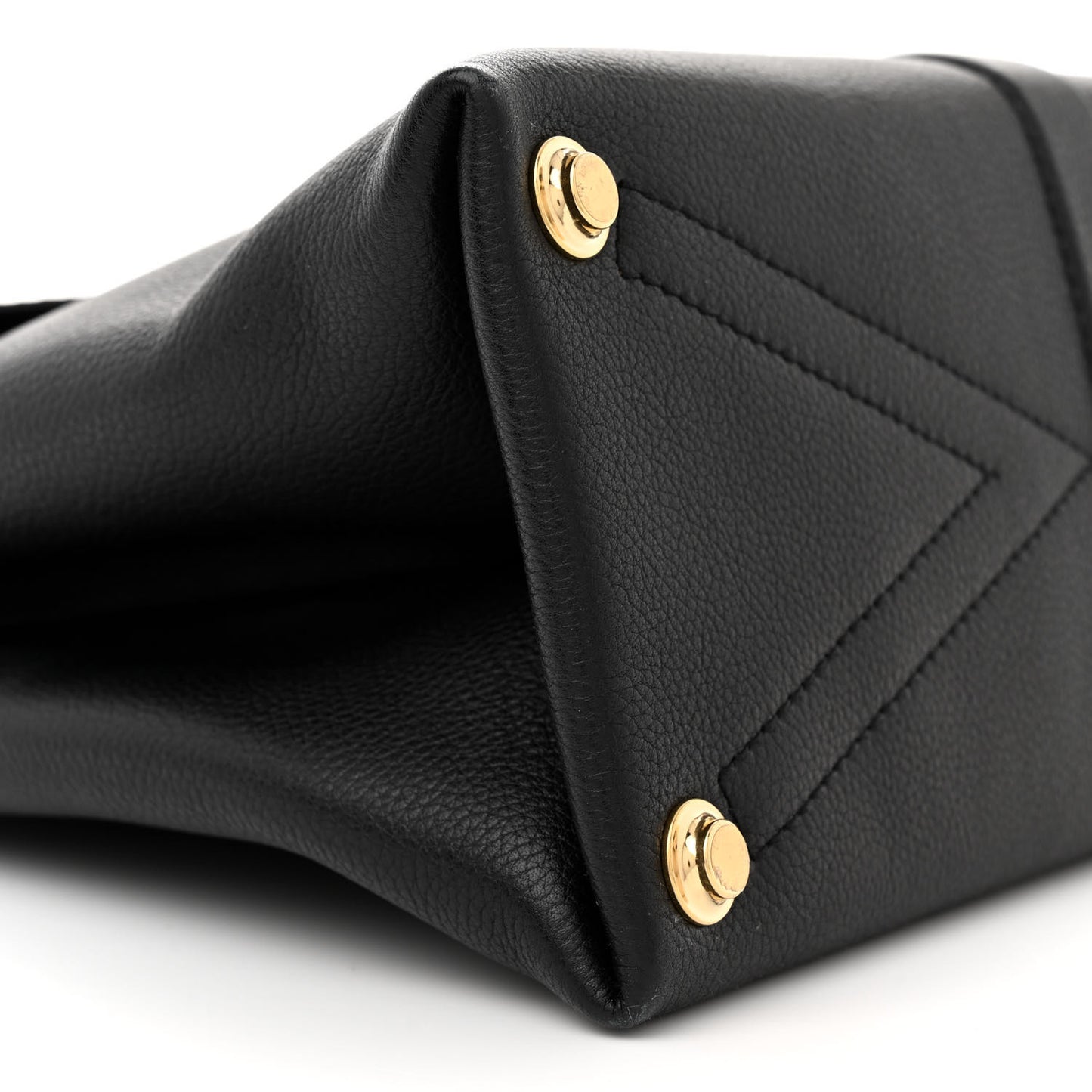 Grained Smooth Calfskin Rose Des Vents MM Black