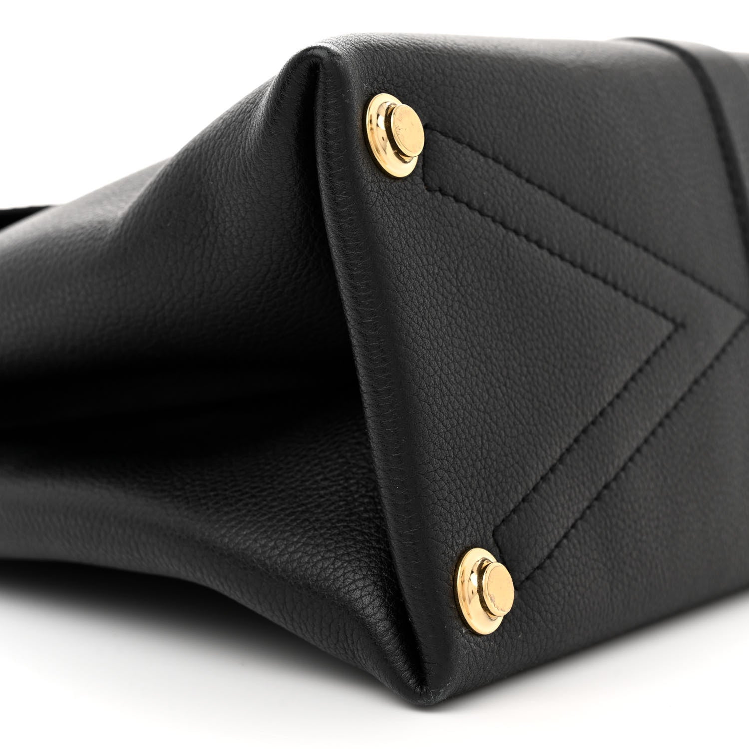 Louis Vuitton Grained Smooth Calfskin Rose Des Vents MM Black 8 of 11