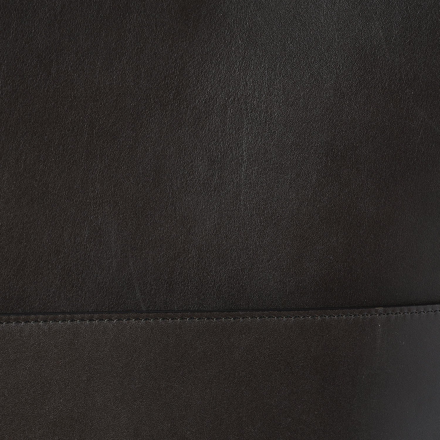 Celine Supersoft Calfskin Sangle Bucket Bag Wood 9 of 9