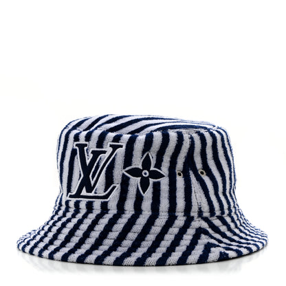 Louis Vuitton LV Graphical Reversible Bucket Hat L Blue 1 of 15