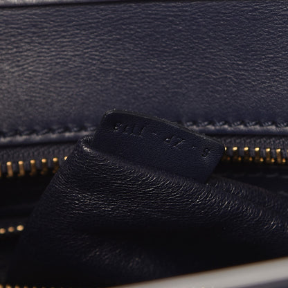 Celine Smooth Calfskin Micro Luggage Navy Blue 8 of 14