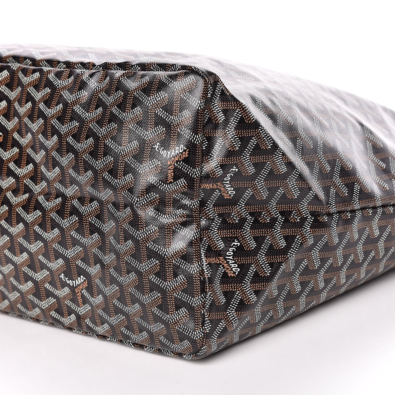 Goyard Goyardine Saint Louis GM Black Gold 7 of 13