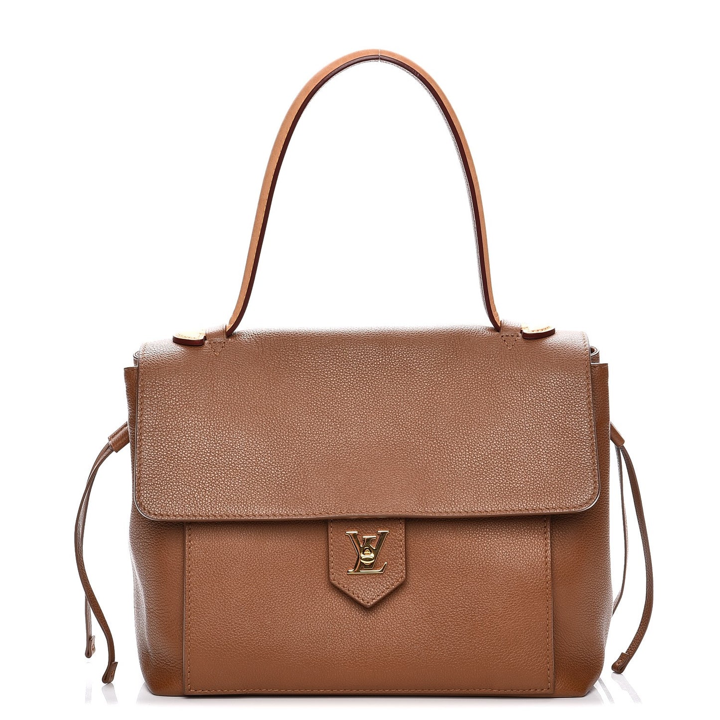 Calfskin Lockme PM Tan