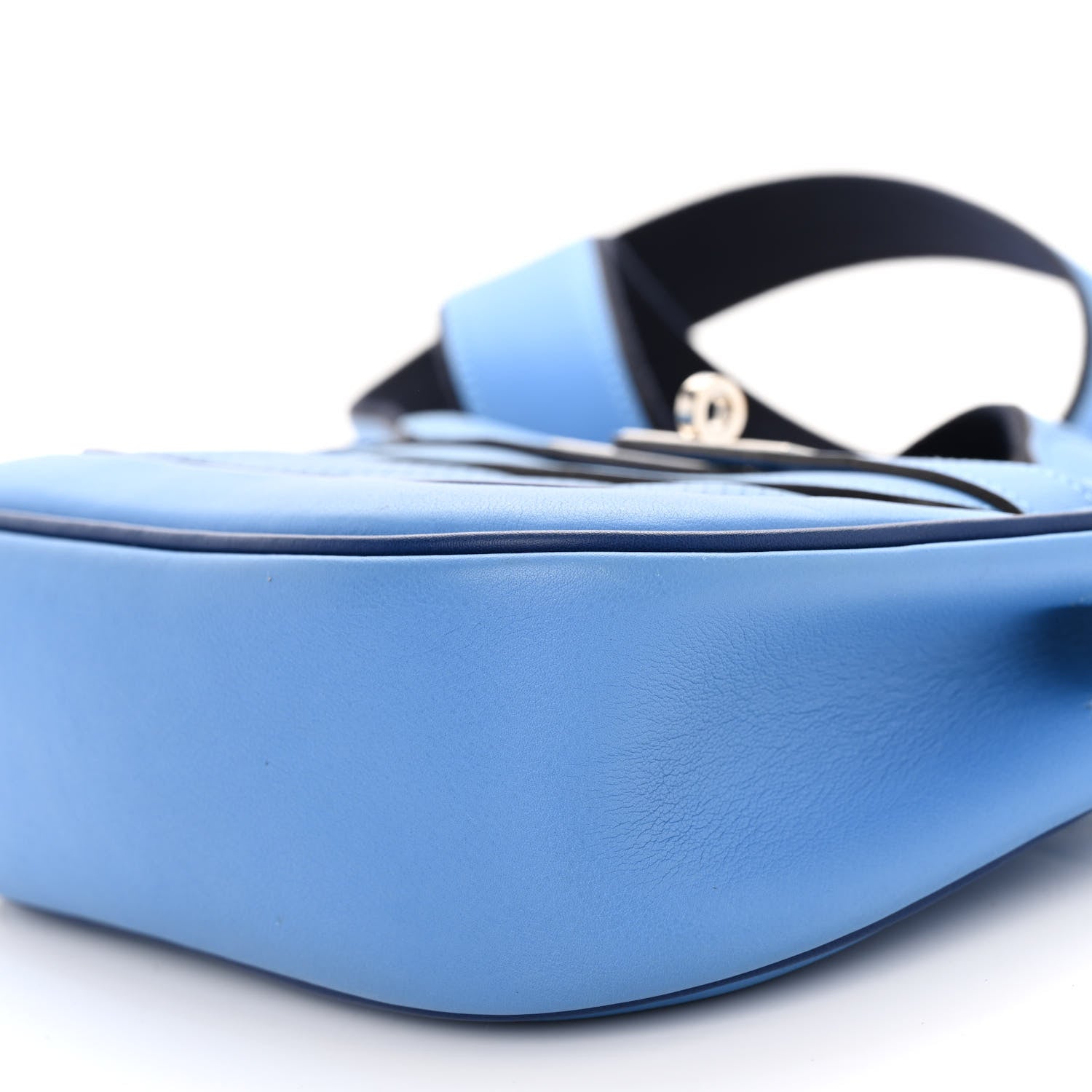 Hermes Veau Swift Mini Sac Berline Bleu Paradis Bleu Saphir 9 of 10