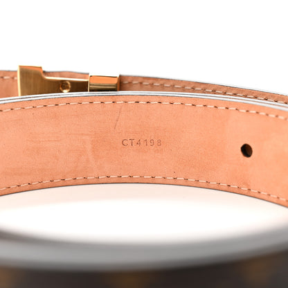 Louis Vuitton Monogram 25mm LV Initiales Belt 85 34 3 of 7