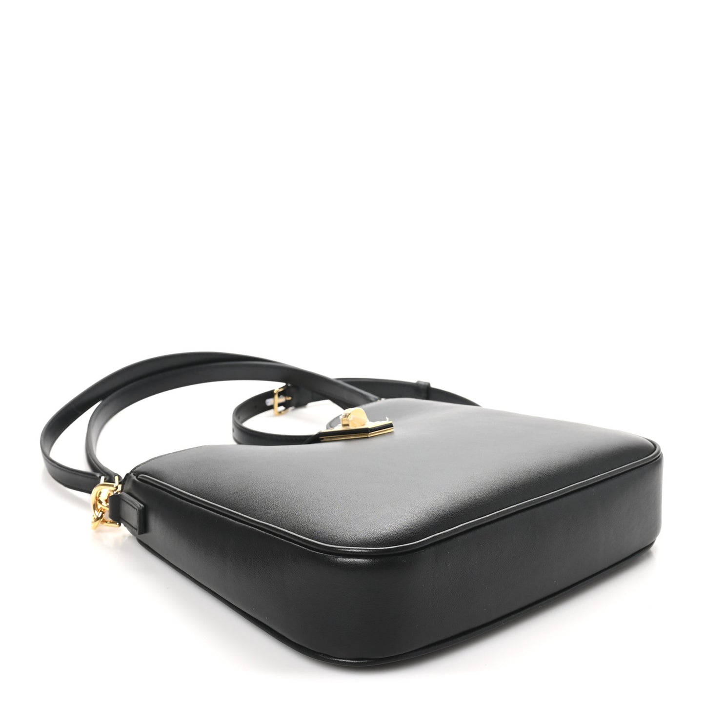 Smooth Calfskin Small Camille 16 Soft Bag Black