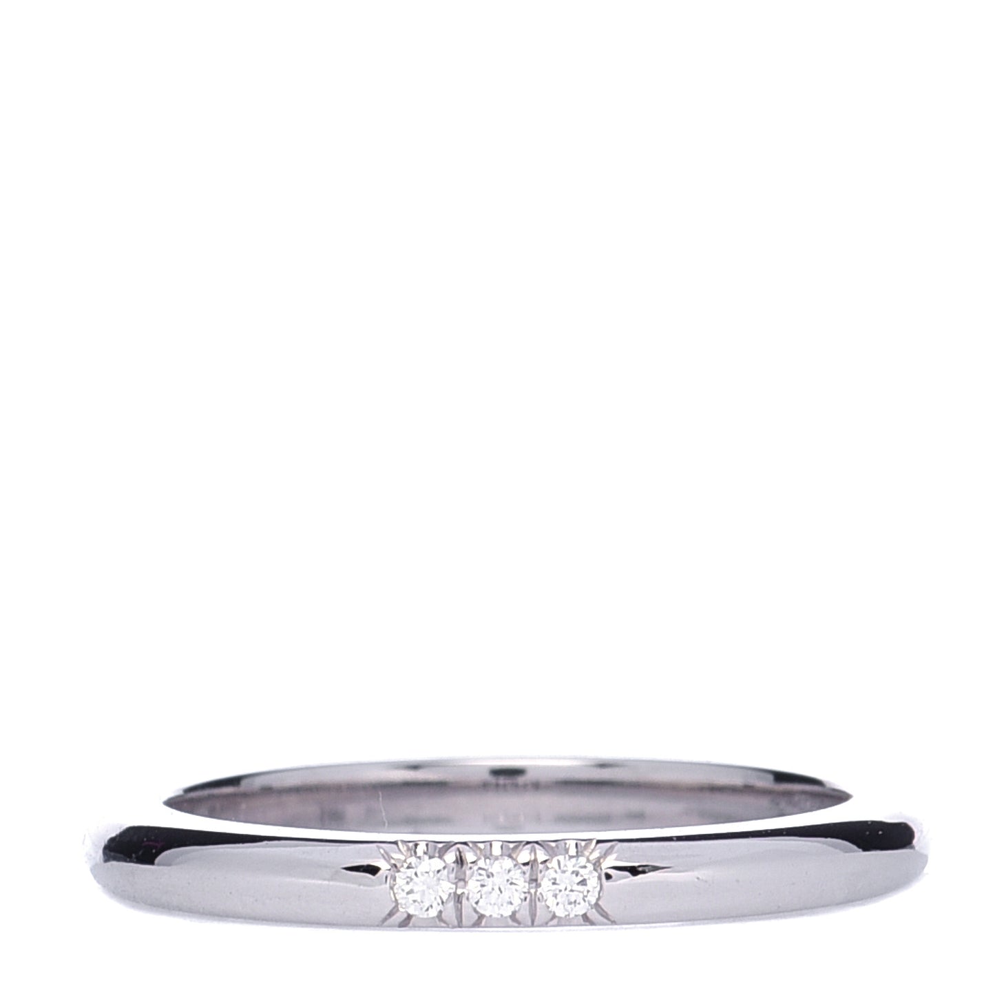 Platinum Diamond 2mm Classic Wedding Band Ring 47 4