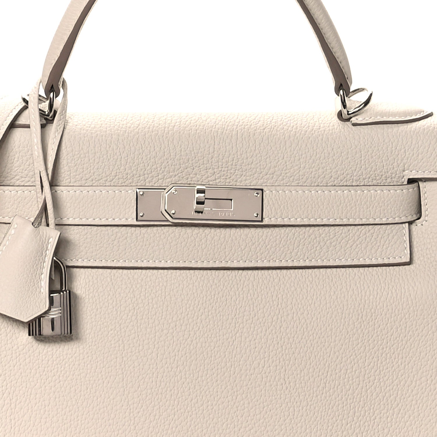 Hermes Togo Kelly Retourne 28 Craie 8 of 11