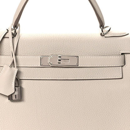 Hermes Togo Kelly Retourne 28 Craie 8 of 11