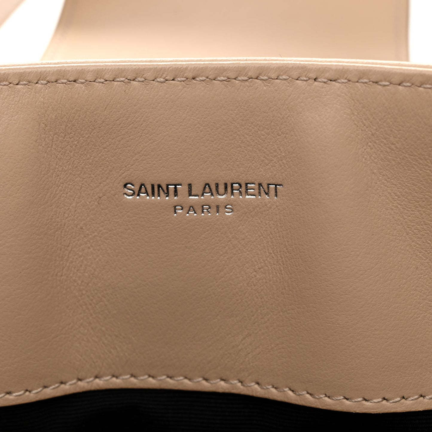 Calfskin Y Quilted Monogram Large Loulou Shopper Nude Powder