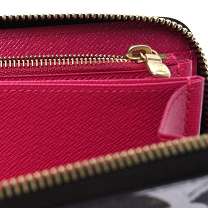 Louis Vuitton Monogram Bay Zippy Wallet Rose Ballerine Poppy 9 of 10