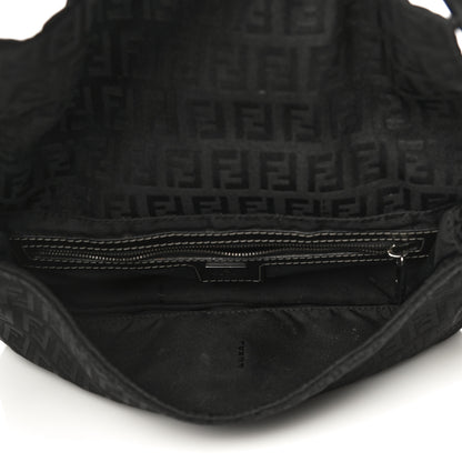 Fendi Zucchino Baguette Black 4 of 17